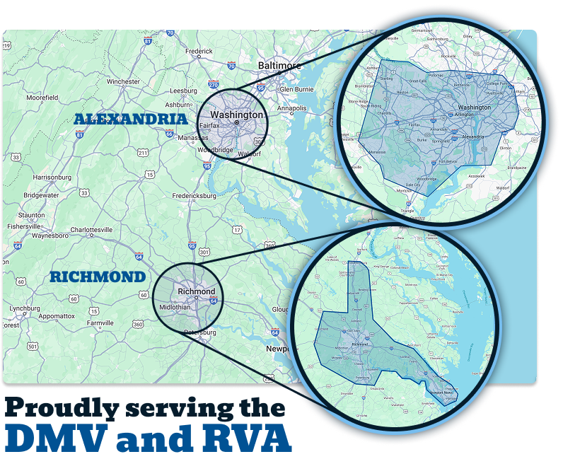 Map of Areas we Serve (2)